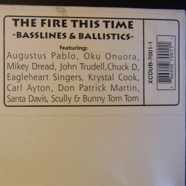 The Fire This Time : Basslines & Ballistics (12")