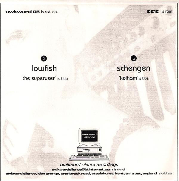 Lowfish & Schengen : Untitled (7", Ltd)