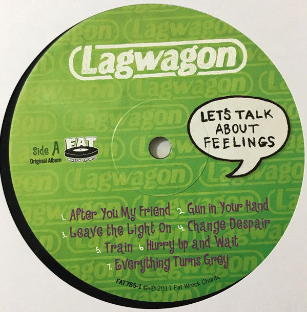 Lagwagon - Let's Talk About Feelings (LP, Album, RE + LP + Dlx, RM, Gat)