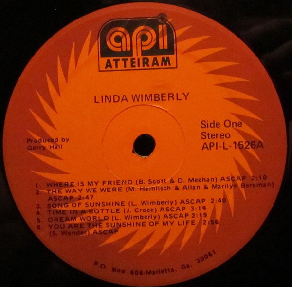 Linda Wimberly* : Linda (LP, Album)