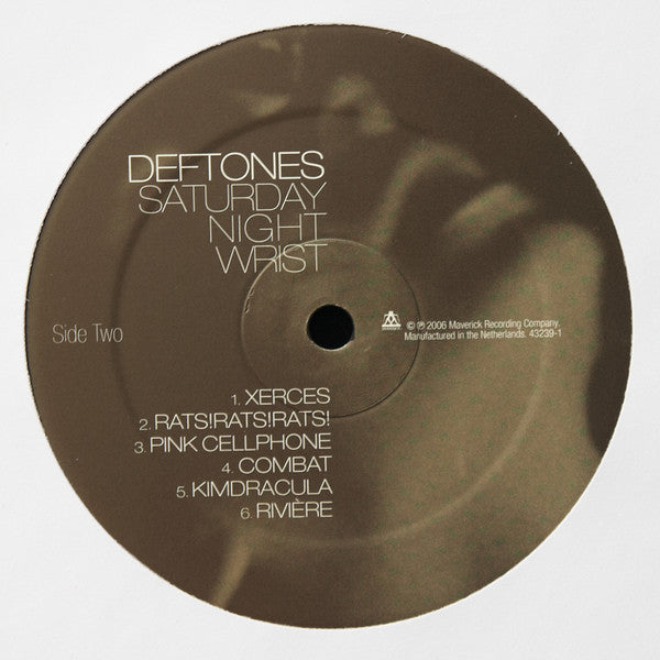 Deftones : Saturday Night Wrist (LP, Album, RE)