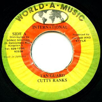 Cutty Ranks : Tan Guard (7")