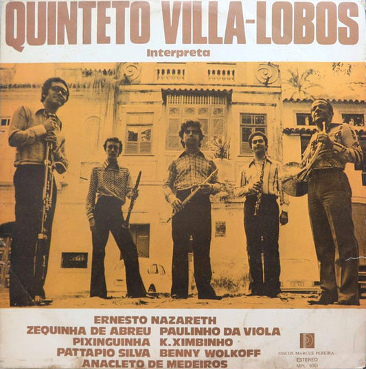 Quinteto Villa Lobos : Quinteto Villa-Lobos Interpreta (LP, Album)