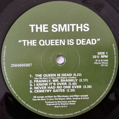 The Smiths : The Queen Is Dead (LP, Album, RE, Gat)