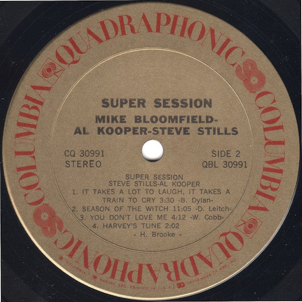 Buy Mike Bloomfield, Al Kooper, Stephen Stills : Super Session (LP