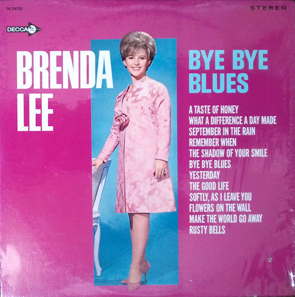 Brenda Lee : Bye Bye Blues (LP, Album)