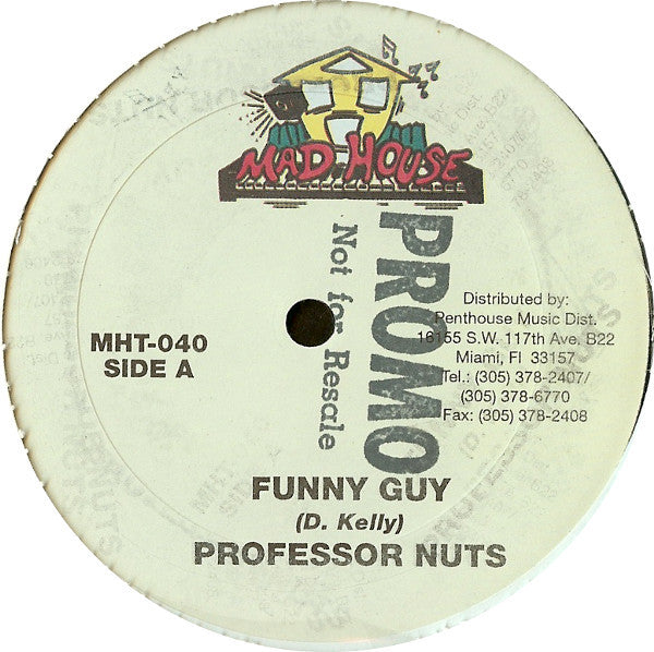 Professor Nuts / Rude Boy Kelly : Funny Guy / Arab Attack (12")