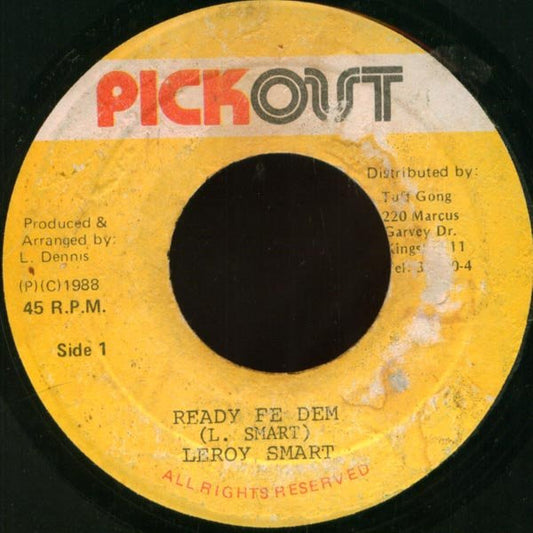 Leroy Smart : Ready Fe Dem (7")