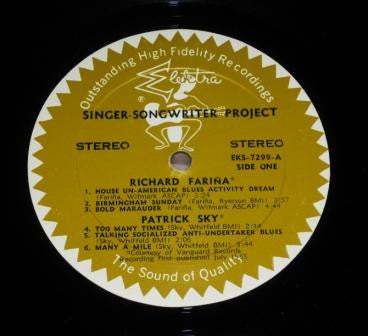 Various : Singer Songwriter Project (LP, Comp, Gol)