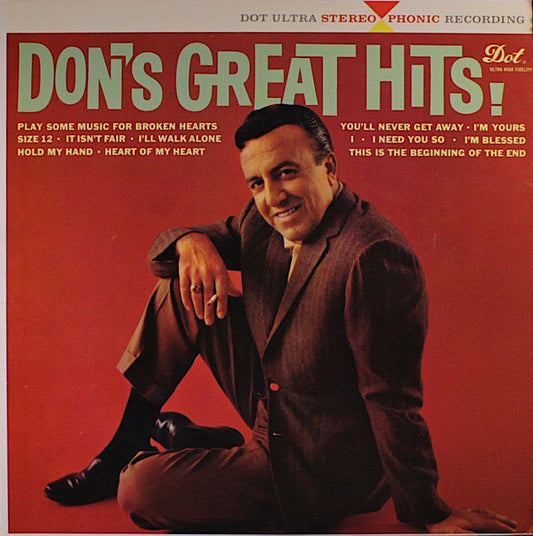 Don Cornell : Don's Great Hits  (LP, Comp)