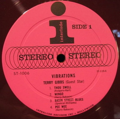 Terry Gibbs : Viberations (LP, Album, RE, Dar)