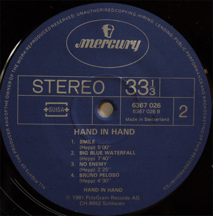 Hand In Hand : Hand In Hand (LP)