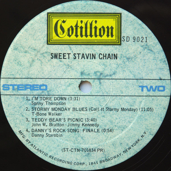 Sweet Stavin Chain : Sweet Stavin Chain (LP, Album, Pre)