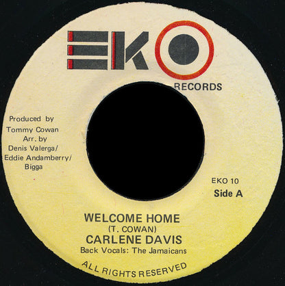 Carlene Davis : Welcome Home (7")