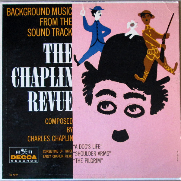 Charlie Chaplin : The Chaplin Revue (Background Music From The Sound Track) (LP, Mono, Promo)