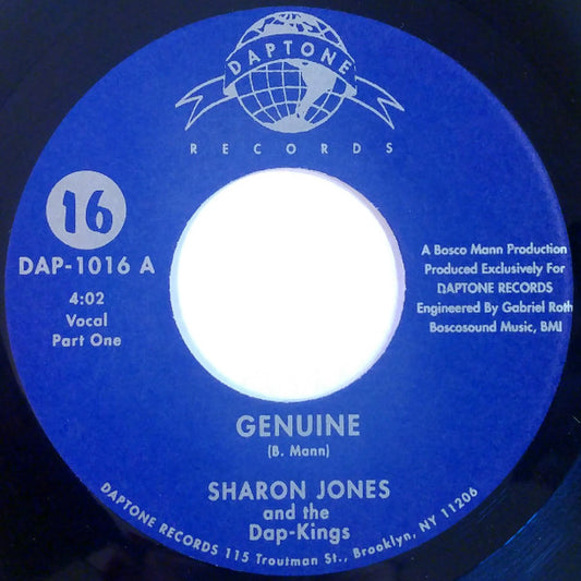 Sharon Jones And The Dap-Kings* : Genuine (7", Single)