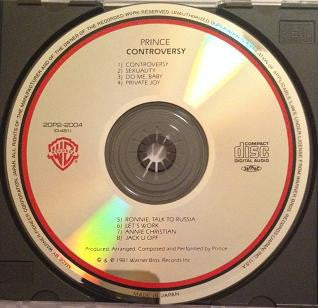 Prince : Controversy (CD, Album, RP)