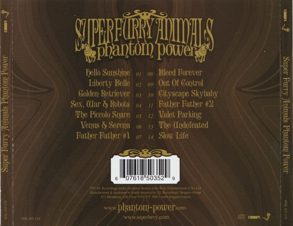 Super Furry Animals : Phantom Power (CD, Album)