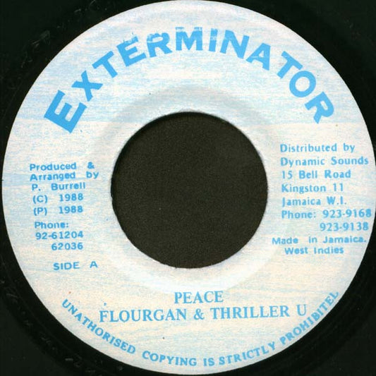 Flourgon & Thriller U : Peace (7")