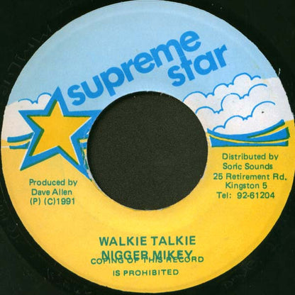 Nigger Mikey : Walkie Talkie (7")