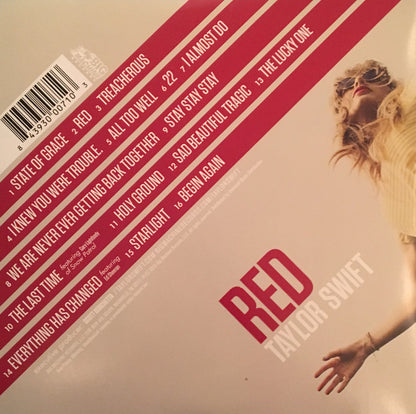 Taylor Swift : Red (2xLP, Album)