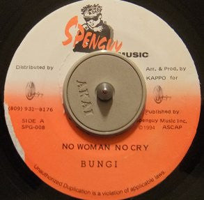 Bunji / Kappo : No Woman No Cry / Over De Ocean (7")