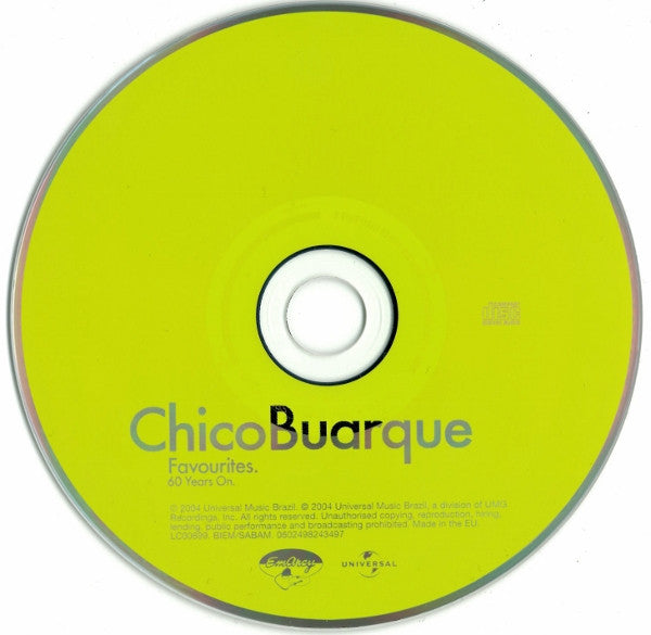 Chico Buarque : Favourites. 60 Years On. (CD, Comp)