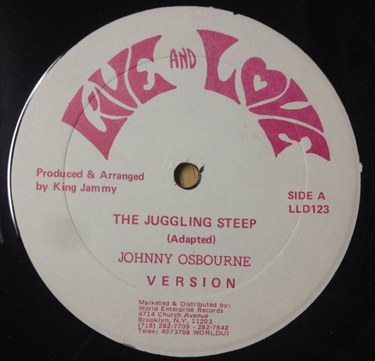 Johnny Osbourne : The Juggling Steep (12")