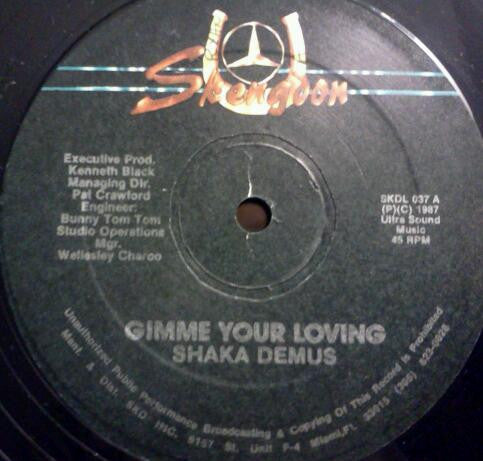 Chaka Demus : Gimme Your Loving (12")