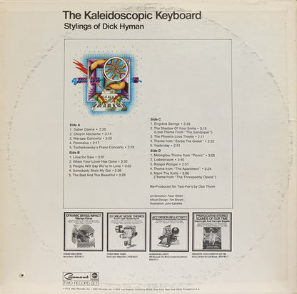 Dick Hyman : The Kaleidoscopic Keyboard (2xLP, Comp)