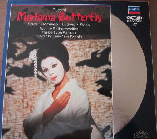 Giacomo Puccini : Madama Butterfly (2xLaserdisc, 12", Album, NTSC)