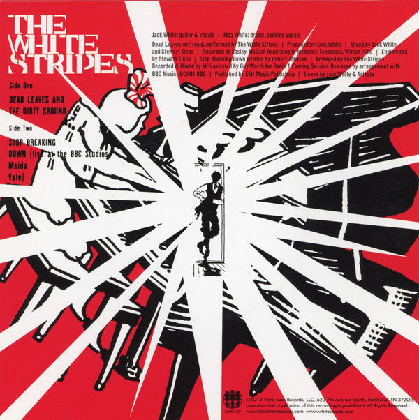 The White Stripes : Dead Leaves And The Dirty Ground (7", Single, RE)