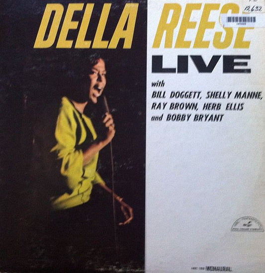 Della Reese : Della Reese Live (LP, Mono)