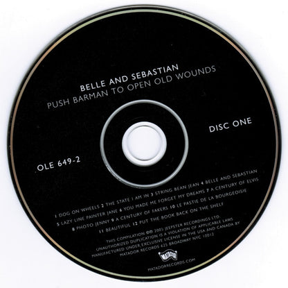 Belle & Sebastian : Push Barman To Open Old Wounds (2xCD, Comp, RM)