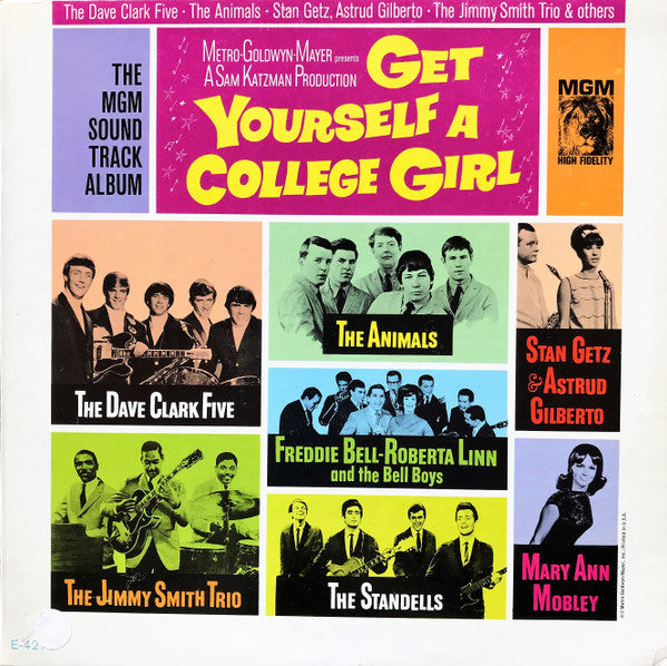 Various : Get Yourself A College Girl (LP, Album, Comp, Mono)