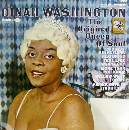 Dinah Washington : The Original Queen Of Soul (2xLP, Comp)