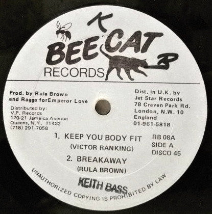 Victor Ranking, Rula Brown : Keep You Body Fit / I Wanna Be Your Man (12", Single)