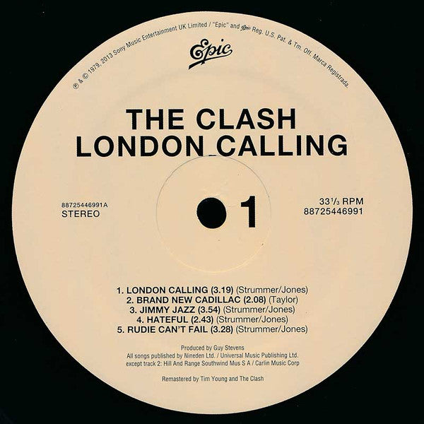 The Clash - London Calling [180-Gram] [ New outlet Double Vinyl Record LP]