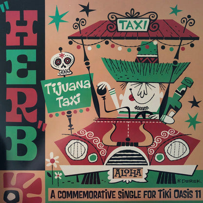 Various : A Commemorative Single For Tiki Oasis 11 (7", Smplr)