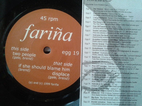 Fariña : Two People EP (7", EP)