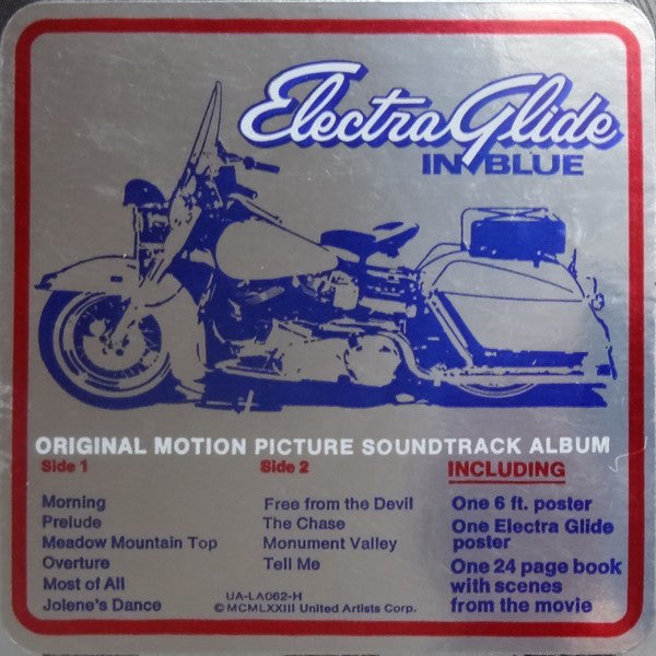 James William Guercio : Electra Glide In Blue (Original Motion Picture Soundtrack) (LP, Album, Ter)