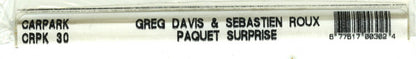 Greg Davis And Sébastien Roux : Paquet Surprise (CD, Album)