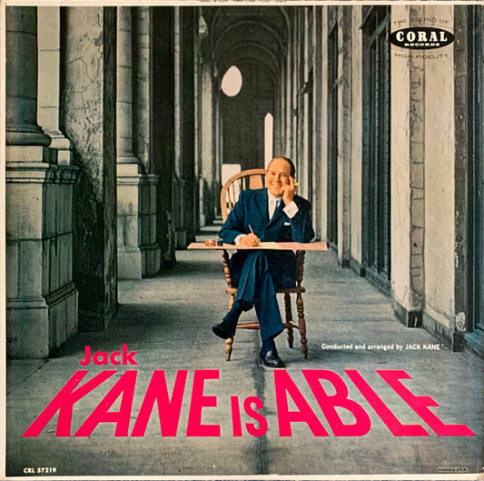 Jack Kane : Kane Is Able (LP, Album, Mono)