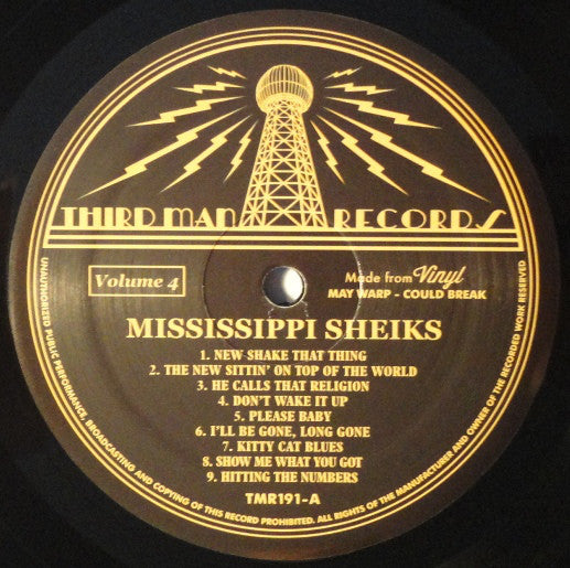 Mississippi Sheiks : Complete Recorded Works Presented In Chronological Order Volume 4 (LP, Comp, 180)