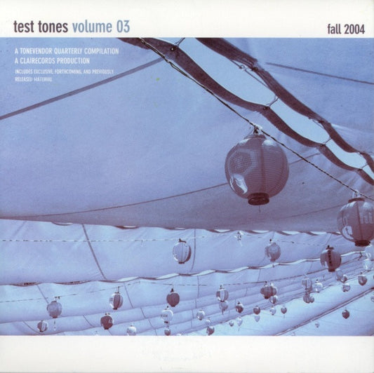 Various : Test Tones Volume 03 (CD, Comp, Smplr)