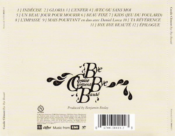 Buy Coralie Clément : Bye Bye Beauté (CD
