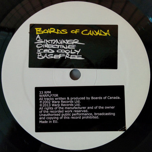 Boards Of Canada : Twoism (LP, MiniAlbum, RE, W/Lbl, Rec)