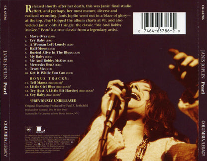 Janis Joplin : Pearl (CD, Album, RE, RM)