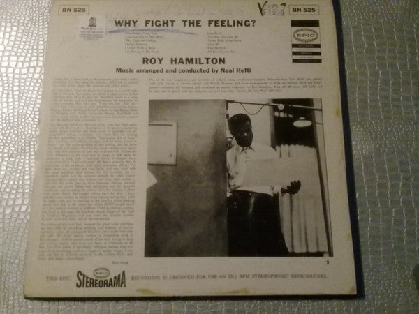 Roy Hamilton (5) / Neal Hefti : Why Fight The Feeling? (LP, Album)