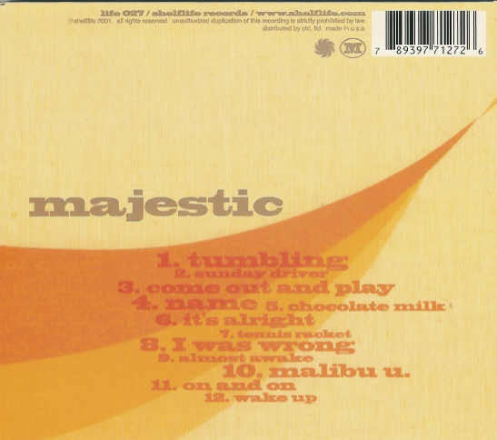 Majestic (5) : Wake Up, Come Out And Play ! (CD)